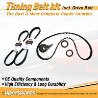 Timing Belt Kit & Gates Drive Belt for Ford Econovan 2.0L OHC FE 1984-1985