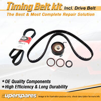 Timing Belt Kit & Gates Drive Belt for Ford Fiesta WZ 1.6L Turbo JTJA 2013-2019