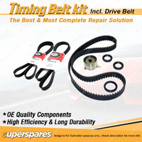 Timing Belt Kit & Gates Drive Belt for Honda Integra DB8 Type R DC2 VTi-R 1.8L