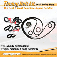 Timing Belt Kit & Gates Drive Belt for Honda Legend 3.2L 24V C32A3 1991-1996