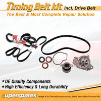 Timing Belt Kit & Gates Drive Belt for Honda CRX 1.6L EFI D16A8 1987-1992