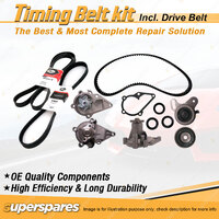 Timing Belt Kit & Gates Drive Belt for Hyundai Accent LC 1.6L G4ED 2003-2003