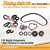 Timing Belt Kit & Gates Drive Belt for Hyundai Elantra XD 2.0L G4GC 2000-2007