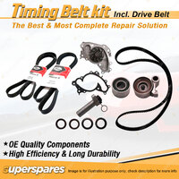 Timing Belt Kit & Gates Drive Belt for Lexus ES300 MCV20R RX300 MCU10 MCU15 3.0L