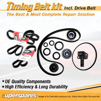 Timing Belt Kit & Gates Drive Belt for Mitsubishi Express SJ 2.0L 4G63 1994-2003