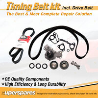 Timing Belt Kit & Gates Drive Belt for Mitsubishi Pajero NM NP NS NT 3.5L 3.8L