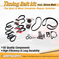 Timing Belt Kit & Gates Belt for Mitsubishi Pajero NG NH 2.5L 4D56T 1989-1993