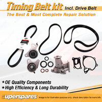 Timing Belt Kit & Gates Belt for Mitsubishi Pajero NA NB NC 2.3L 4D55T 1983-1986