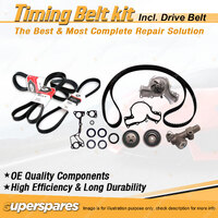 Timing Belt Kit & Gates Belt for Mitsubishi Pajero NK 3.5L 24V 6G74 1996-1997