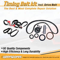 Timing Belt Kit & Gates Drive Belt for Mitsubishi Lancer CB 1.6L 4G61 1990-1992