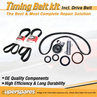 Timing Belt Kit & Gates Belt for Mitsubishi Pajero iO QA 1.8L 4G93 1999-2002