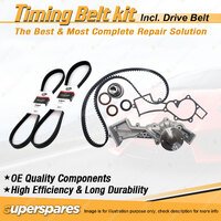 Timing Belt Kit & Gates Drive Belt for Nissan Elgrand E50 3.3L VG33E 1999-2000