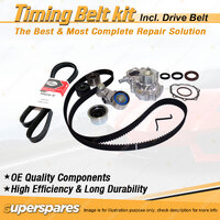 Timing Belt Kit & Gates Drive Belt for Subaru Liberty BL 2.0L EJ202 2003-2004