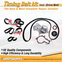 Timing Belt Kit & Gates Drive Belt for Suzuki Vitara SE416 1.6L G16A 1988-1994