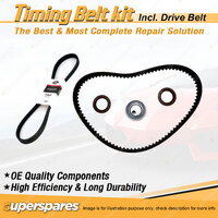 Timing Belt Kit & Gates Drive Belt for Suzuki Sierra SJ413 1.3L G13BA 1989-1999