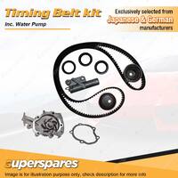 Timing Belt Kit Inc HAT Water Pump for Mitsubishi Pajero NL 3.5L 6G74 230mm 3 T