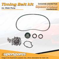 Superspares Timing Belt Kit Inc Water Pump For Hyundai SX RD Lantra J2 1.8L