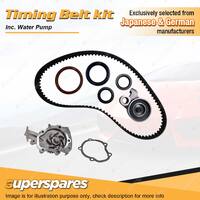 Timing Belt Kit Inc Water Pump For Daihatsu Charade G102 G200 Round Hub