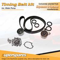 Timing Belt Kit Inc HAT Water pump for Mitsubishi Magna TE TF 2.4L 4G64