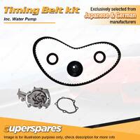 Superspares Timing Belt Kit & Water Pump for Mitsubishi Cordia AA 1.6L 4G32