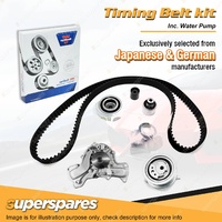 Superspares Timing belt kit & Water Pump for Volkswagen Passat CFGB 2.0L