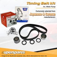 Timing Belt Kit Inc Water Pump for Holden Calibra YE 2.0L 4cyl C20XE 16V EFI