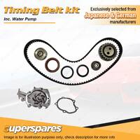 Timing Belt Kit & Water Pump for Ford Econovan Spectron 4cyl F8 1.8L