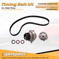 Superspares Timing Belt Kit & Water Pump for Skoda Octavia 1Z 1.6L 4cyl