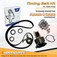 Timing Belt Kit & Water Pump W/O Pin for Toyota Hilux 4 Runner VZN130R Surf 3.0L