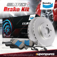 Front Bendix Euro+ Brake Kit for BMW X3 20d 20i 30d 30i 30e M40i Hybrid M-sports