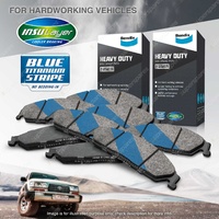 8 x F + R Bendix HD Brake Pads Set for Subaru Impreza GE GH GR GH7 GHE GJ GP GE7