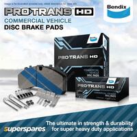 Bendix Front Protrans HD Brake Pads for Isuzu N QR 450 80-190 N1R70 N1R75