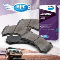 4pcs Bendix Rear Ultimate Brake Pads for BMW 3 316 318 320 325 328 E30 E36 Z3