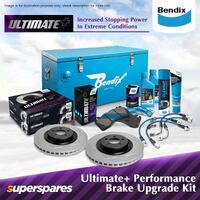 Bendix ULT+ Performance Front Brake Upgrade Kit for Ford Mustang FM 5.0GT 14-18