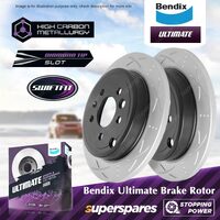 Bendix Rear Ultimate Disc Brake Rotors for Ford LTD BA BF 5.4L 220kW 230kW