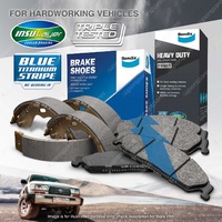 Bendix HD Brake Pads Shoes Set for Proton Wira C9S C9C 413 1.3 415 1.5