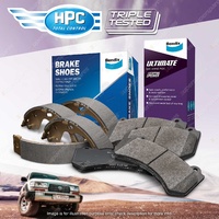 Bendix Ultimate Brake Pads Shoes Set for Holden Gemini TD TG TE TF 1.6