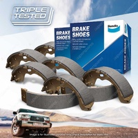 8Pcs Bendix Brake Shoes Set for Toyota Coaster B4 B5 HDB 51 50 HZB Dyna 200 BU