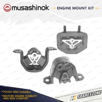 Front + Rear Engine Mount Kit for Daewoo 1.5i Cielo GL Espero CD Lanos 94-03