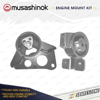 Front + Rear Engine Mount Kit for Daewoo Matiz M100 796cc 3Cyl F8CV 10/99-12/04