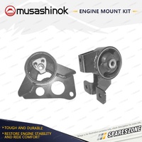 Front + Rear Engine Mount Kit for Daewoo Matiz M150 796cc 3Cyl F8CV 8/02-12/04