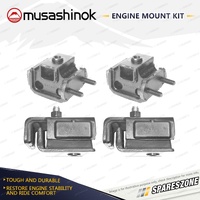 Front Rear Engine Mount Kit for Daihatsu Delta DV28 V10 V11 V12 V76 V78 V79 V98