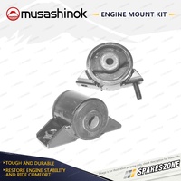 Front Rear Engine Mount Kit for Daihatsu Charade G200S 203S Pyzar G301 G303 Auto