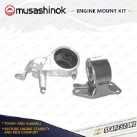 Front + Rear Engine Mount for Daihatsu Cuore L700S Mira L701S Sirion M100S Auto