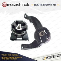 Front + Rear Engine Mount Kit for Dodge Journey JC 2.7L V6 EER 9/08-1/12 Auto