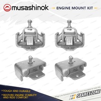 Front + Rear Engine Mount Kit for Ford Maverick DA 4.2L 6Cyl TB42S TD42 87-91