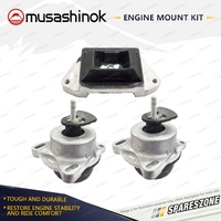 Front + Rear Engine Mount Kit for Ford Transit VH VJ VM 2.4L T-Diesel 00-12