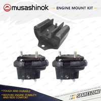 Front + Rear Engine Mount Kit for Holden Commodore VG VN VP Statesman VQ 88-95