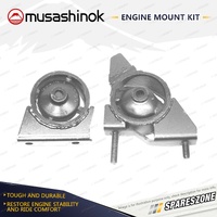 Front + Rear Engine Mount Kit for Holden Nova LF 1.8L 4Cyl 7AFE 92-94 Man.