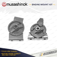 Front + Rear Engine Mount Kit for Holden Apollo JK JL 2.0L 4Cyl 8/89-2/93 Auto